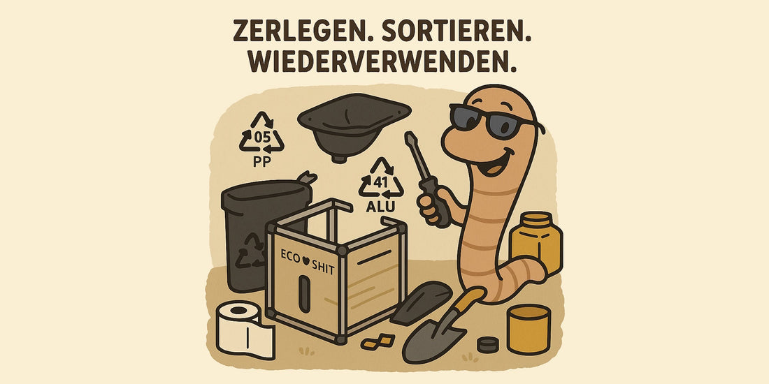 Recycling & Rückgabe – Was passiert am Ende mit deiner Trenntoilette?
