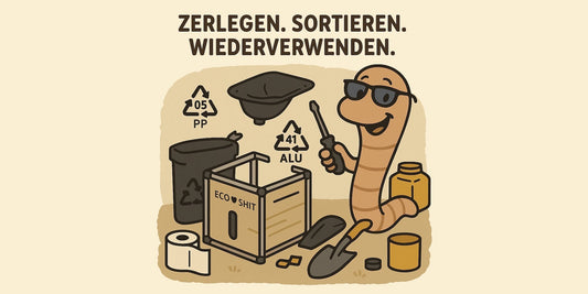 Recycling bei ecoshit – von Anfang bis Ende durchdacht