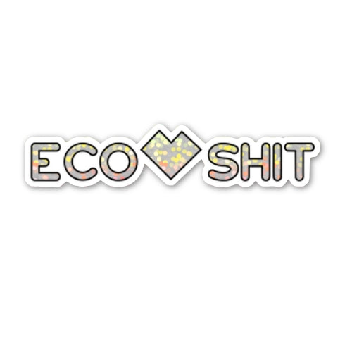 Ecoshit Logoaufkleber