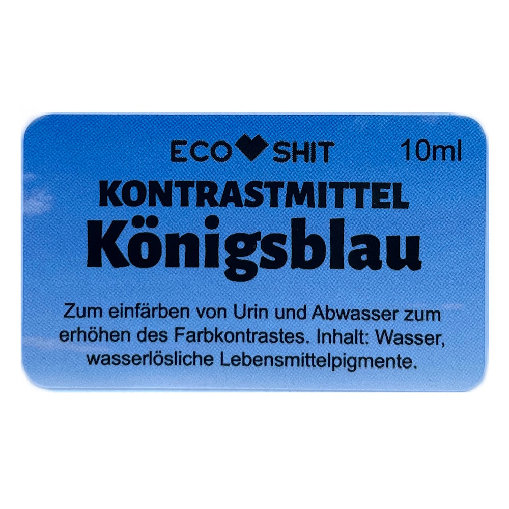 Kontrastmittel für Urin und Abwasser