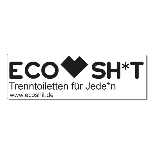Aufkleber "Trenntoilette für Jeden"