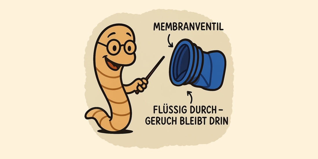 Wie funktioniert der Geruchsverschluss?