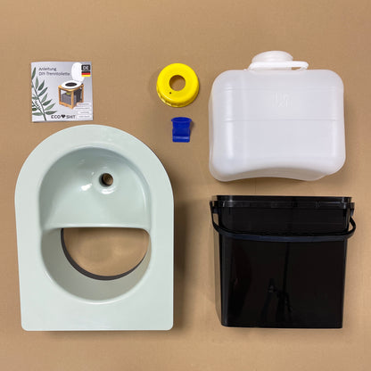 Kit de autoconstrucción de inodoro seco 10 litros