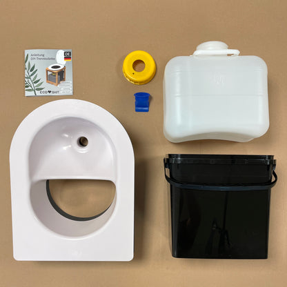 Kit de autoconstrucción de inodoro seco 10 litros